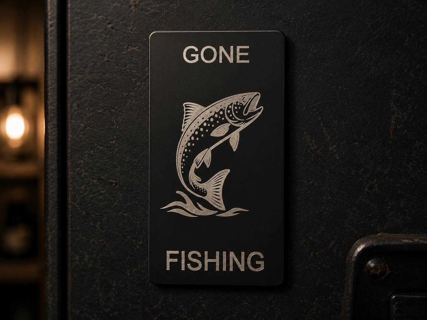Gone Fishing Magnet